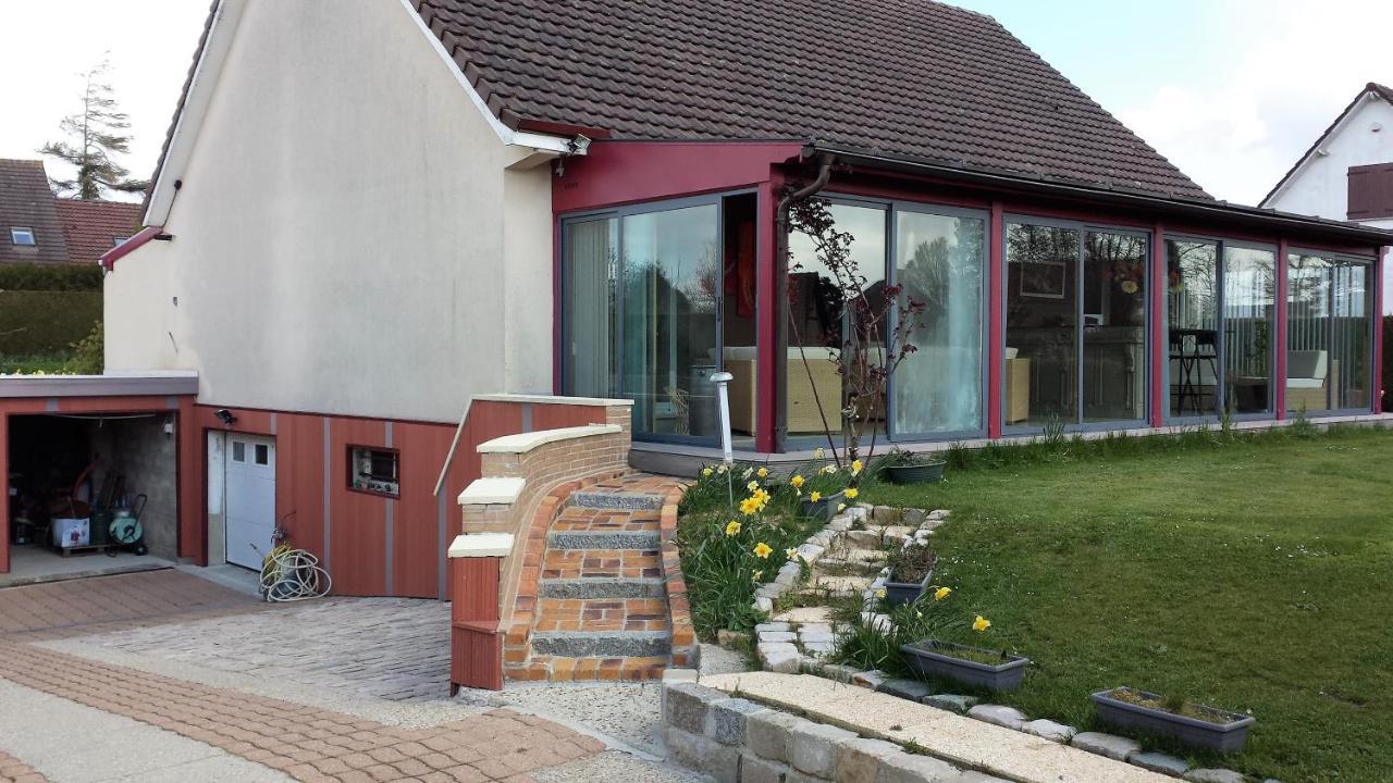 3 Chambres Privees Dans Un Jardin D'Hiver, Garage Voiture, Velos, Motos Tourville-sur-Arques Экстерьер фото